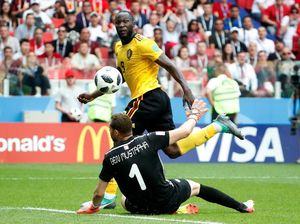 Lukaku Dua Gol, Belgia Ungguli Tunisia 3-1 di Babak Pertama