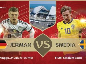 Live Report Piala Dunia 2018: Jerman vs Swedia