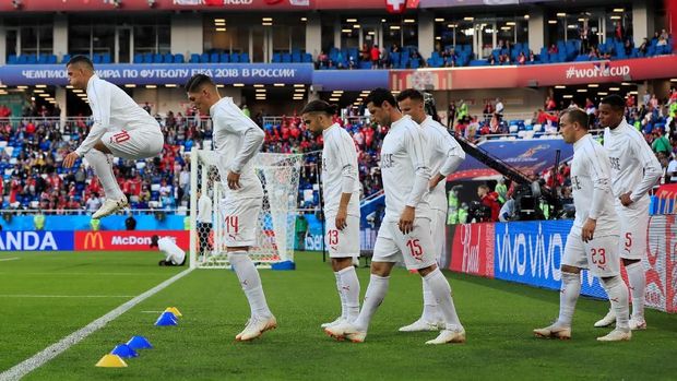 LIVE: Serbia vs Swiss di Grup E Piala Dunia 2018