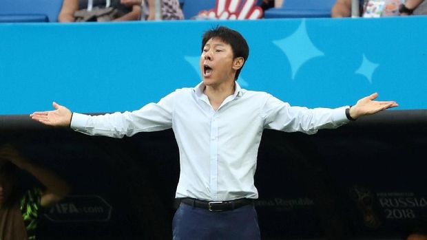 Shin Tae-Yong baru memberikan lima kemenangan untuk Korea Selatan.