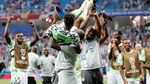Cetak Dua Gol, Ahmed Musa Berkopiah