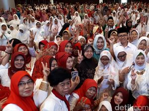 Keluarga Besar Nahdliyin dan Risma Ajak Coblos Gus Ipul-Puti