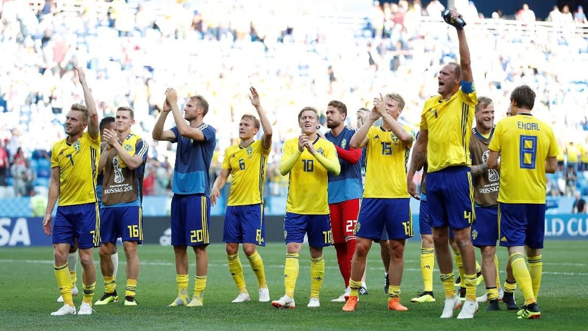 Timnas Swedia akan lolos ke babak 16 besar Piala Dunia 2018 jika bisa mengalahkan Jerman (Foto: Matthew Childs/Reuters)