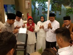 Gus Ipul-Puti Doa Bersama Sebelum Debat Cagub Terakhir