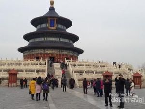 Megahnya Kuil Surga di China Juga Kawasan Terhijau