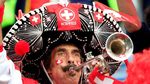 Kostum Unik Para Suporter di Piala Dunia 2018