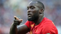 Romelu Lukaku sudah membukukan 4 gol untuk Belgia. Striker MU itu juga piawai menyumbang assist untuk Belgia, gol De Bruyne ke gawang Brasil. (Foto: Marcos Brindicci/Reuters)