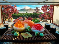 Kreatif! Kota-kota Ini Dibuat Dari Bahan Makanan yang Bisa Dimakan
