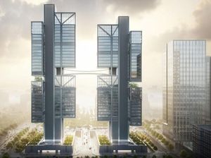 Melihat Calon Kantor Pusat DJI yang Futuristis