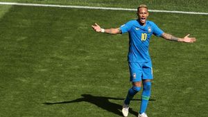 Neymar Vs Kosta Rika: Diving, Ribut dengan Wasit, dan Tangis Bahagia