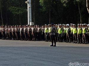 Suasana Apel Pasukan Pengamanan Test Event Asian Para Games 2018 Suasana Apel Pasukan Pengamanan Test Event Asian Para Games 2018