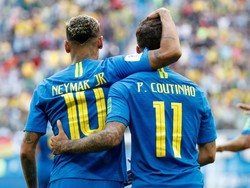 Dua Gol Dramatis Brasil yang Hantam Kosta Rika
