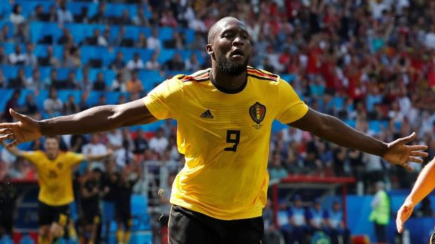 Romelu Lukaku menjadi pesaing terdekat Harry Kane untuk meraih Sepatu Emas.