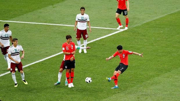 Son Heung-min menjadi andalan Korea Selatan untuk menghadapi Jerman. 