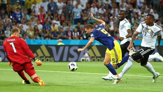 LIVE: Jerman vs Swedia di Grup F Piala Dunia 2018