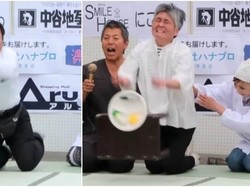 Unik! Di Jepang Ada Kompetisi Membalikkan Meja Teh Terjauh
