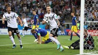 Gol Reus ini membuat Jerman makin bersemangat. Foto: Francois Lenoir/Reuters