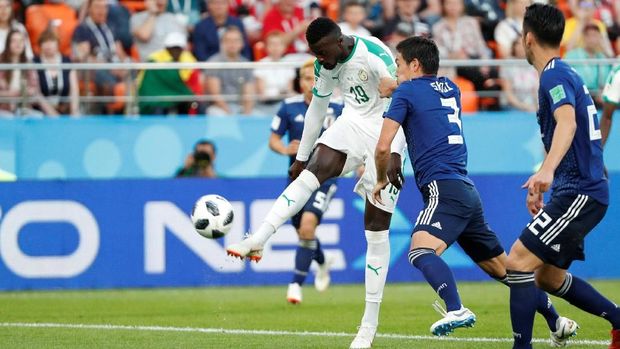 Jepang memberikan perlawanan sengit pada Senegal.