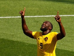 Romelu Lukaku. Empat gol di Piala Dunia 2018 membuat Lukaku jadi pemain tersubur kedua. Sebagai ujung tombak, Lukaku juga mampu membuka ruang buat para rekan-rekannya termasuk memberikan assist. (Foto: Kai Pfaffenbach/Reuters)