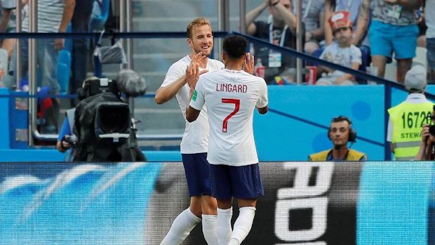 Harry Kane mencetak dua gol melalui titik penalti di laga lawan Panama.