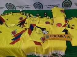 Polisi Sita Jersey Kolombia yang Dicampur Kokain