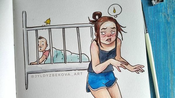 8 Ilustrasi Manis Ini Gambarkan Sulitnya Pekerjaan Jadi Seorang Ibu