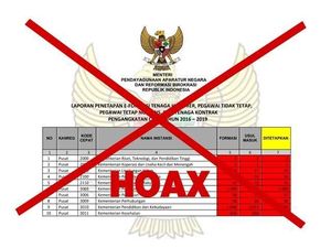 Kemen PAN-RB: Kabar Pendaftaran CPNS 2018 Hoax, Hati-hati Kemen PAN-RB: Kabar Pendaftaran CPNS 2018 Hoax, Hati-hati