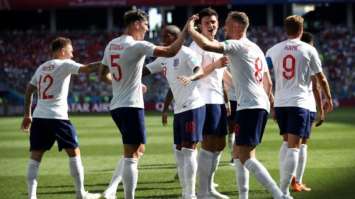 Inggris akan menghadapi Belgia di laga terakhir Grup G Piala Dunia 2018 (Foto: Clive Brunskill/Getty Images)