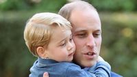 Momen Manis Pangeran William Jalani Peran Sebagai Ayah