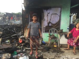 Kisah Sedih Endarti, Gagal Mudik karena Uangnya Ludes Dilalap Api