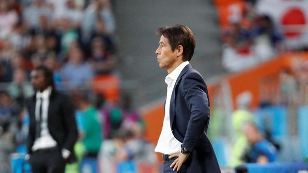 Akira Nishino sukses mengantar Jepang lolos babak 16 besar Piala Dunia 2018.