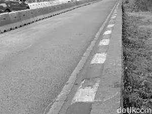 Masih Ada Bekas Bercak Darah di Lokasi Wanita Lompat dari Angkot