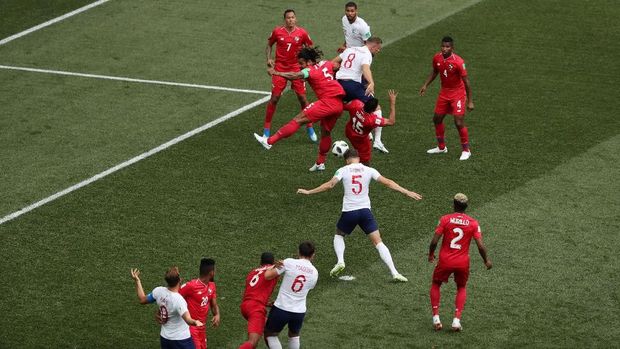 Skema bola mati menjadi andalan timnas Inggris di Piala Dunia 2018.