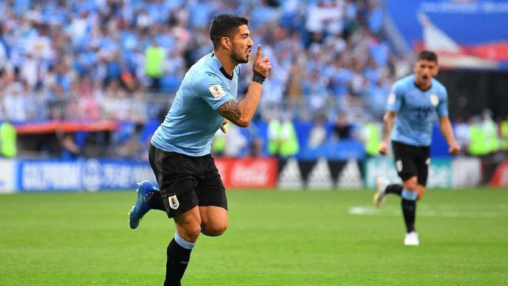 Permalukan Rusia, Uruguay Juara Grup A