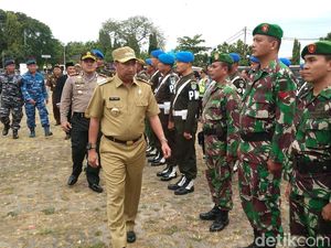 Polisi Perketat Keamanan 2 Kecamatan di Cirebon Saat Pencoblosan