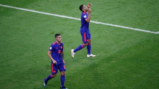 Kolombia membuka peluang lolos ke babak 16 besar lewat kemenangan atas Polandia.