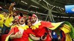 Gelak Tawa dan Air Mata di Pertandingan Kolombia VS Polandia