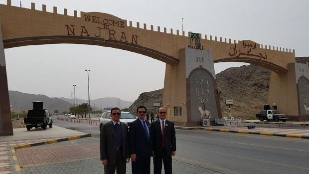 Rudal di Langit Riyadh Getarkan Gedung Kaca KBRI Arab Saudi