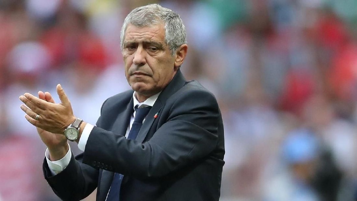 Pelatih Portugal Fernando Santos (Foto: Carl Recine/Reuters)