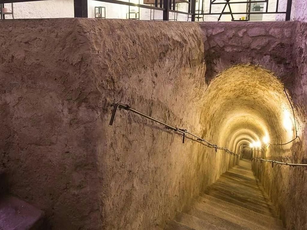 Terowongan Rahasia Italia Disulap Jadi Galeri