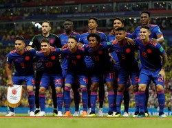 Di kubu Kolombia, James Rodriguez tampil sejak menit pertama. James cuma jadi pemain pengganti saat Kolombia kalah 1-2 dari Jepang di laga pertama. Foto: John Sibley/Reuters