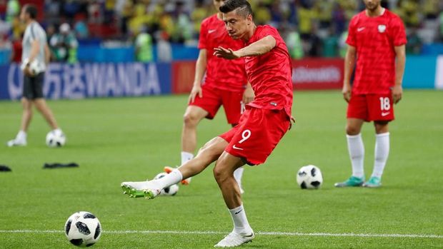 Robert Lewandowski akan menjadi tumpuan timnas Polandia.