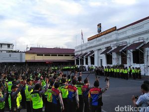 1.312 Personel Polisi Siap Amankan 3.431 TPS di Surabaya