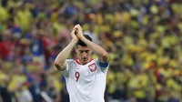 Robert Lewandowski dikabarkan ingin hengkang dari Bayern Munich. Dia bisa menjadi solusi instant untuk Los Blancos di lini depan. (Foto: Toru Hanai/Reuters)