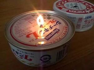 Kreatif! Tuna Kalengan Ternyata Bisa Dijadikan Penerangan Darurat