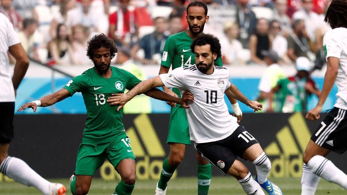 Hasil Pertandingan Piala Dunia 2018: Arab Saudi vs Mesir Skor 2-1. (Foto: Reuters)