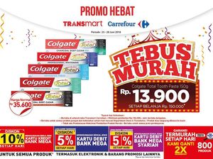 Tebus Murah Pasta Gigi di Transmart Carrefour