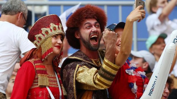 LIVE: Uruguay vs Rusia di Grup A Piala Dunia 2018