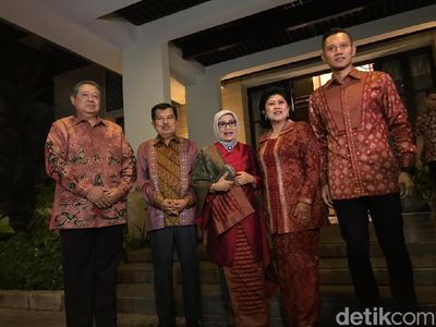 Foto: Pertemuan Kekeluargaan SBY-JK