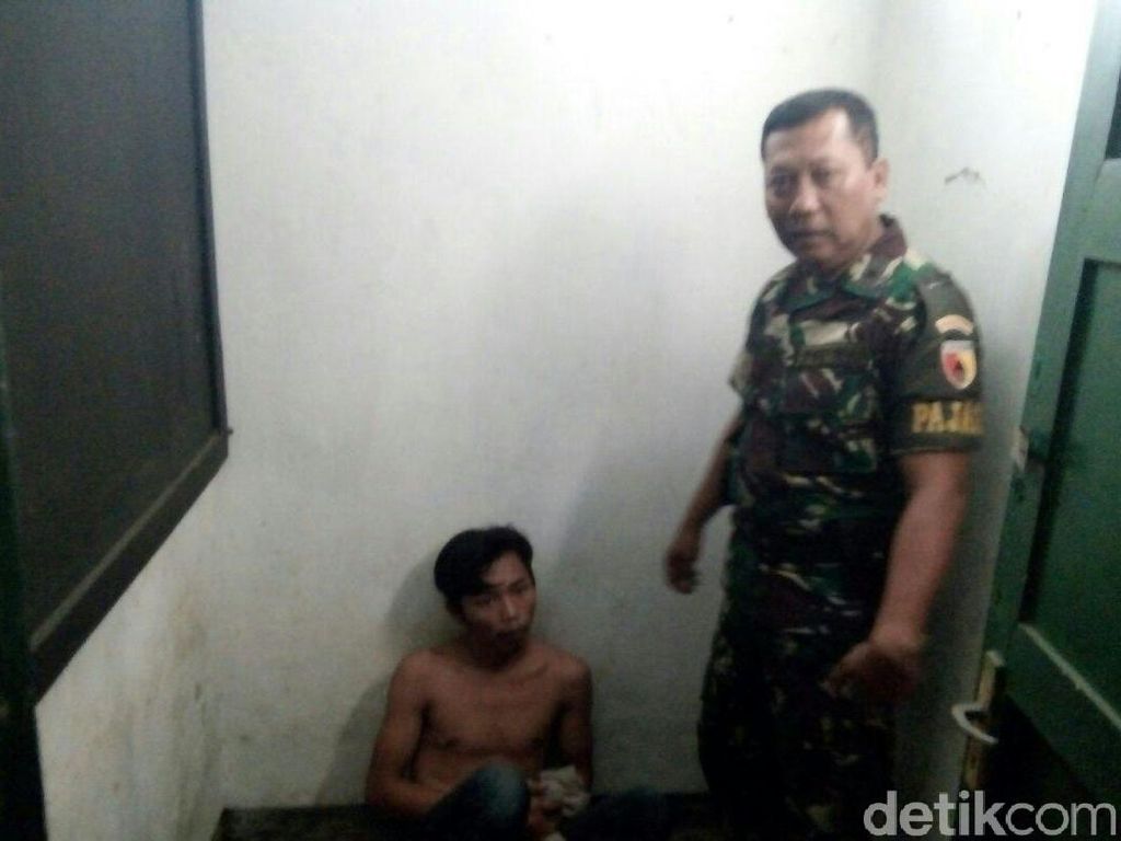 Pakai Sapu, Anggota TNI Gagalkan Aksi Penjambret Pemudik di Ngawi